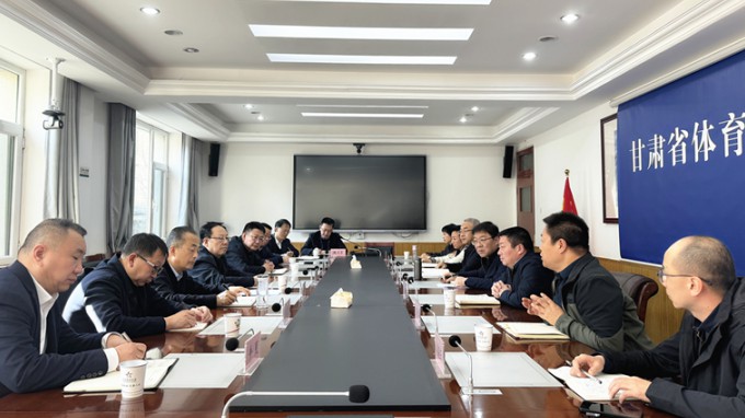 張佩峰 陳一夫一行拜訪(fǎng)省體育局